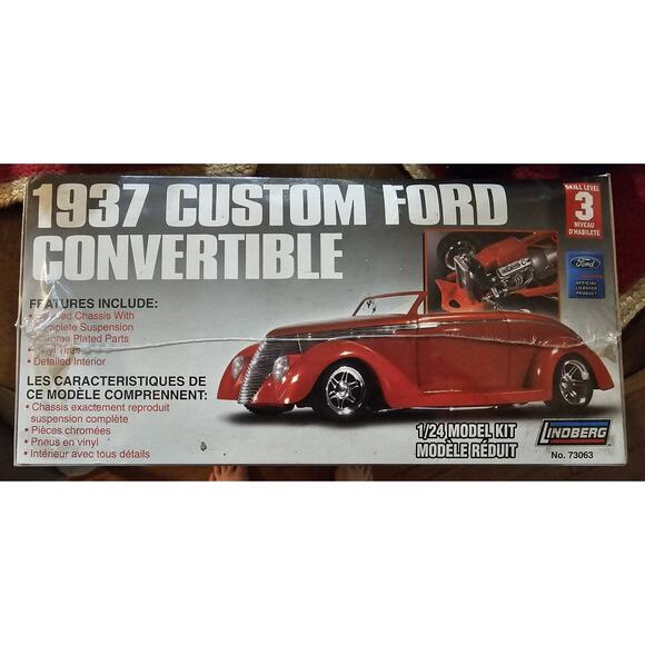 1937 Ford Custom Convertible Model - Picture 2 of 3